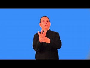 Watch how to sign 'swallow hole' in American Sign Language.