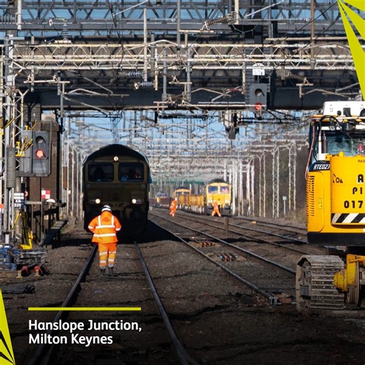 👷 Our teams are out continuing our #ChristmasRailWorks projects. 👀 📹 Here's a peek of what we've been up to so far ... ℹ️ Don't forget to check your journey before you travel this week. | Network Rail