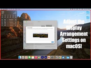 How to Adjust the Display Arrangement Settings on macOS
