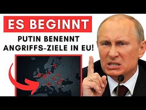Kreml veröffentlich Liste mit Angriffszielen in Europa. (selbst ich bin geschockt!)