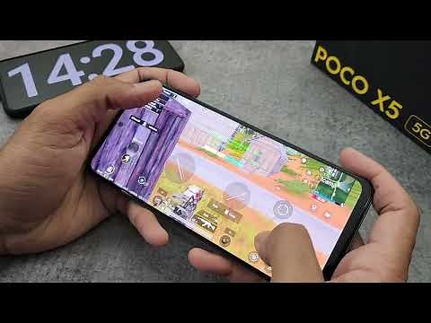 Poco X5 5G PUBG Test Graphics | Gaming Review | Battery Drain | Gameplay