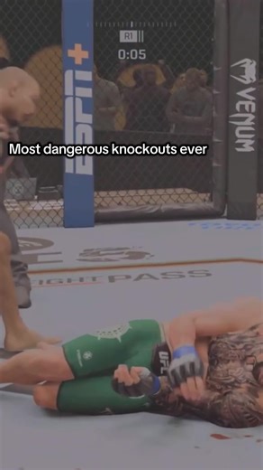 Most dangerous knockouts part 1 #ko #knockout #mma #ufc #ufc5
