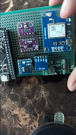 making flight controller with Stm32 microcontroller. #microcontroller #drone #stm #gps #compass #diy