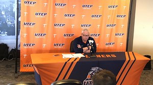 UTEP football coach discusses Miners’ 2020 signing class, says focus is on defense