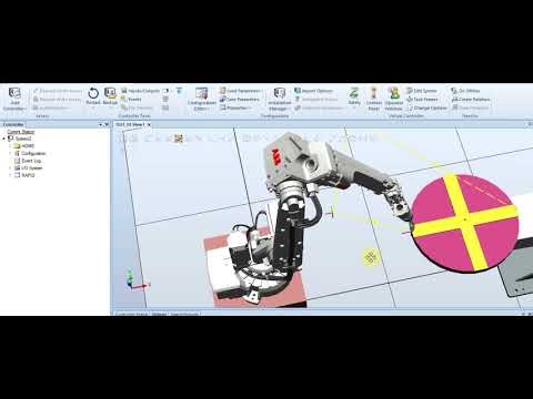 PROGRAMA ROBÔ ABB | WORK OBJECT MOVEL | MUDAR ANGULO SEM TER AJUSTE DE PONTO.
