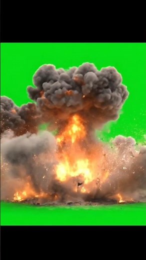 Explosion VFX Green Screen