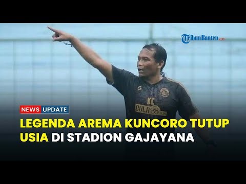 Legenda Arema Kuncoro Tutup Usia di Momen 100 Tahun Stadion Gajayana