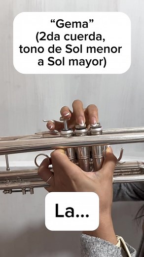 Tutorial de Trompeta para Principiantes con Gema en Cuerda Sol Menor