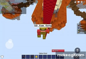 Easy block clutch (Bloxd.io bedwars) on Make a GIF