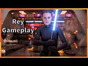 Duel of the Fates Rey Gameplay Star Wars Battlefront 2