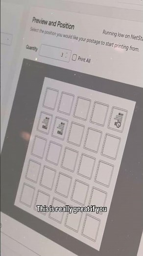 How to print NetStamps