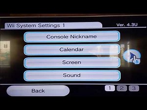 how to view your Wii's MAC address and system menu version