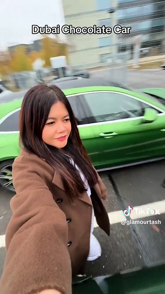 Dubai Chocolate Car Concept: A Sweet Delight