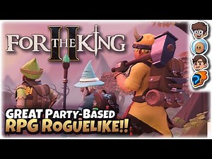 AWESOME Multiplayer RPG Roguelike! | For the King 2 | ft. The Wholesomeverse | 1