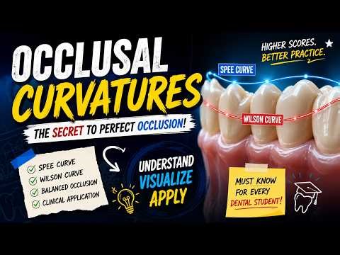 Master Occlusal Curvatures in 10 Minutes! 🔥 Dental Students Must Watch