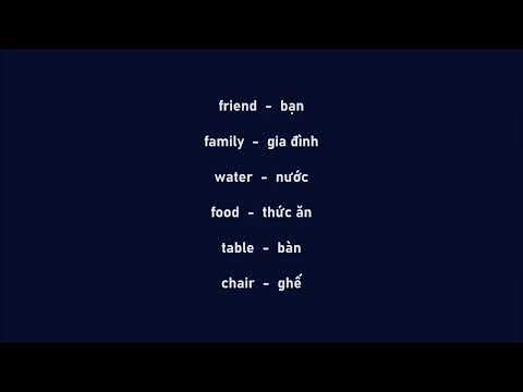 Tiếng Việt, Vietnamese - Tiếng Anh, English - 2000 Từ Tiếng Anh - Vocabulary