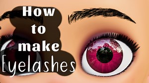 How To Make Pixar Style Eyelashes in Blender | Blender Particles Tutorial