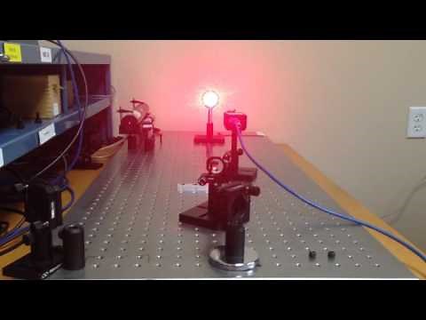 Measuring Large Laser Beams