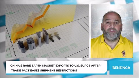 China’s Rare Earth Magnet Exports To U.S. Surge After Trade Pact Eases Shipment Restrictions