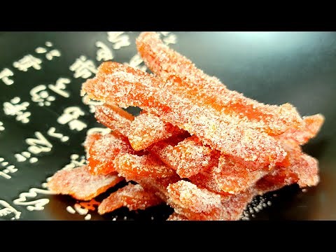 Candied Grapefruit Peels