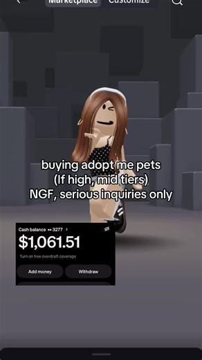 Buying Adopt Me Pets: High and Mid Tiers