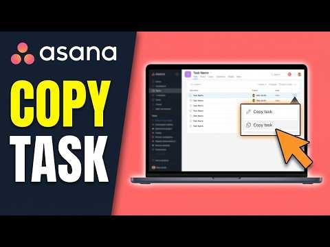 How To Copy A Task In Asana 2026 (Asana Tutorial)