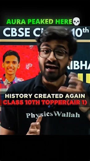 Class 10th Result out Topper💀#motivation #cbse #aura #emotional #topper #result #fyp #ritiksir