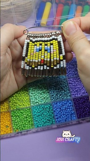 Diy Cute Spongebob Keychain #diy #artandcraft #spongebob