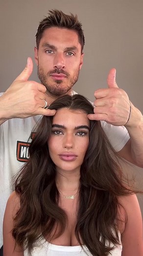 Half up pony hack #voloume #ponytail @