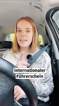 Das solltet ihr zum internationalen Führerschein wissen 😉 #adac #shorts