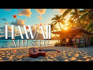 Hawaiian Sunset Chill – Relaxing Hawaiian Guitar Music for Sleep & Stress Relief