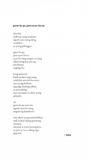 Spoken Poetry about Love and Heartbreak