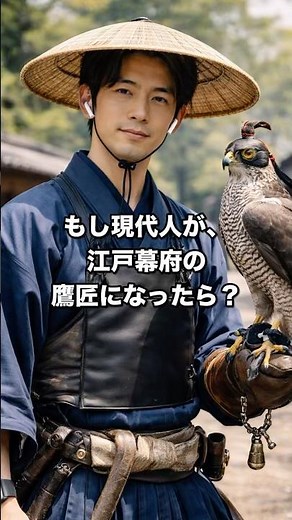 もし現代人が江戸幕府の鷹匠になったら？将軍の鷹を育てる旗本の特殊職【歴史雑学】 #歴史 #江戸時代 #雑学
