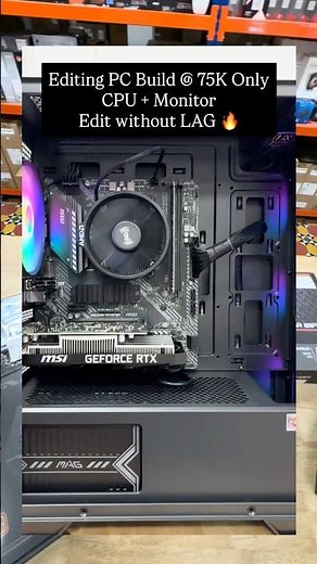 🚀 Affordable Video Editing PC for Creators & Designers #bestprice #coimbatore #pcbuild #editingpc