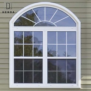 [Hot Item] Modern Residential Aluminium Window Arch Windows with Double Glass/Swing/Push out/Opening/Fix/Sliding/Hurricane Impact Casement Window
