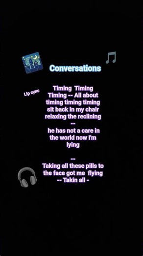 Conversations ( Juice wrld)