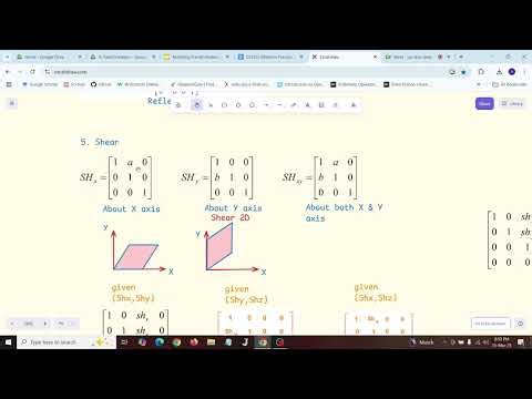 Transformation || Inverse & Inverse Composite Transformation math || Computer Graphics || CSE423
