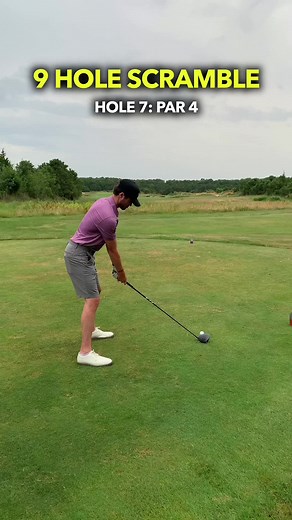 9 Hole Scramble w/ my Girlfriend: Hole 7 #golftiktok #girlfriend #golfcourse #viral