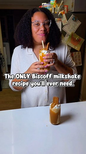 3.9K views · 28 reactions | You HAVE to try this Biscoff Cookie Butter Milkshake! 拏 Ingredients: 3 cups whole milk 1 box instant butterscotch pudding mix (make sure it’s instant) ½ can sweetened condensed milk Cookie butter (for drizzle) Whipped cream (for topping) Lotus Biscoff cookies (aka “Delta cookies” ) #biscoffmilkshake #ninjaslushi #biscoffideas #biscofflove #dessertrecipes #biscoff | Keidra Johnson | Facebook