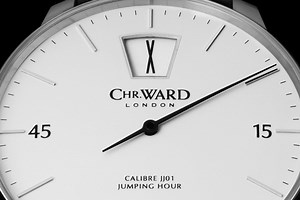 Christopher Ward C9 Jumping Hour Mk II - Monochrome Watches