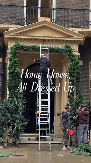 2.8K views · 33 reactions | With the chill settling in at last, the decorations feel right at home. A few quiet touches and the House is already leaning into the weeks to come. Christmas has officially arrived, let the celebrations begin! ✨ #homehouse #christmas #christmasinlondon | Home House | Facebook