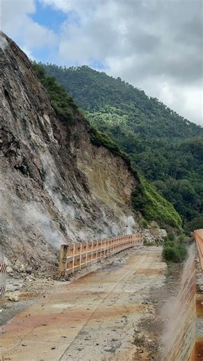 Mountain Sulfer Vents in Valencia, Negros Oriental, Philippines
