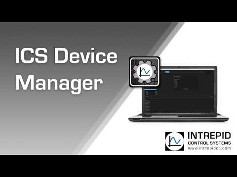How to Configure Intrepid Hardware with ICS Device Manager
