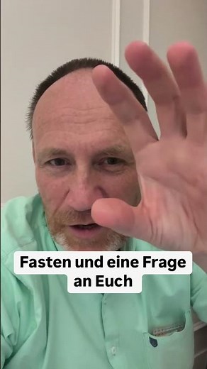 Zwei Tage Fasten und dann beginnen die Fingerspitzen taub zu werden