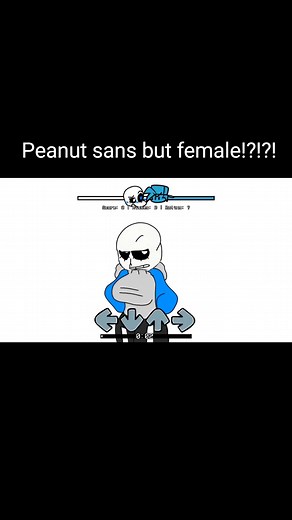 Peanut Sans: Female Undertale Animation Meme [Comics & Cartoon]