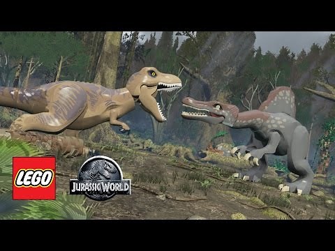 LEGO Jurassic World - T-Rex vs Spinosaurus