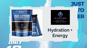 Hydration Acceleration - 300 mg Caffeine - Electrolyte + Energy Drink Mix - Preworkout/Recovery Drink