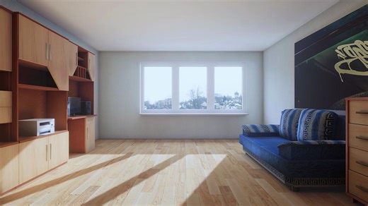 Unity URP Lighting Render 室内渲染 灯光后期渲染