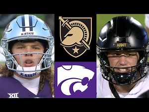 ARMY vs Kansas State College Football Highlights Full Game 2025