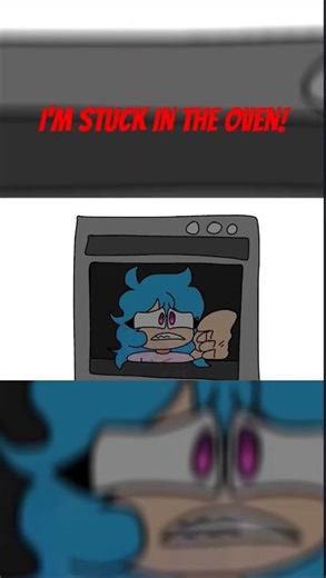 I’M STUCK IN THE OVEN! (Skyverse Animation) #skyverse #fnf #fridaynightfunkin #flipaclip #animation